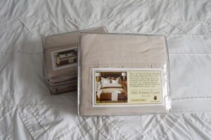 Cream Bed Sheet Fundraising Sets